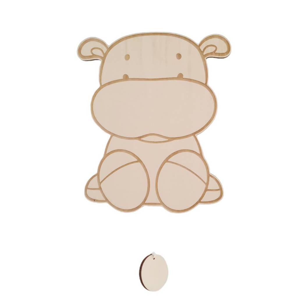 Muziekdoosje nijlpaard