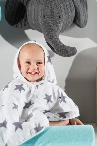 Poncho - Jollein - Hydrofiel Jade