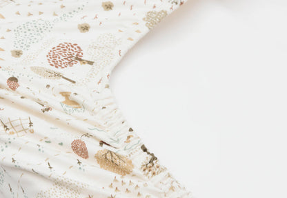 Aankleedkussenhoes - Jollein Pure Knit - Tiny park