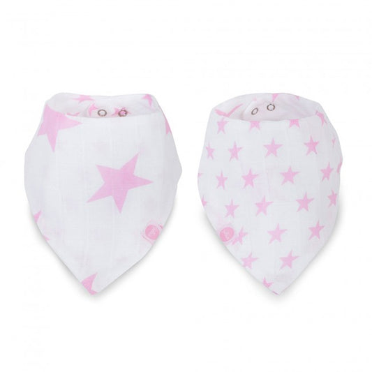 Hydrofiele bandana - Roze - 2pack