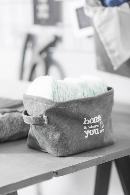 Commode mandje - Stonewashed