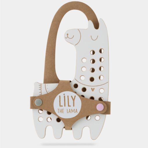 Montessori Rijgbord - Lily The Lama