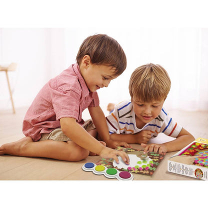 Vingerverf knutsel set - Kleurrijke dieren