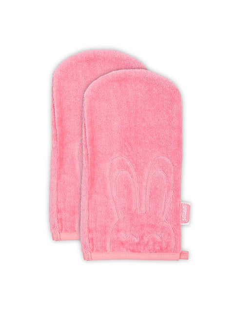 2-pack washand - Jollein velvet teddy