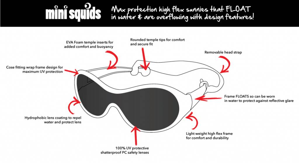 Zonnebril Baby Mini squids&nbsp;